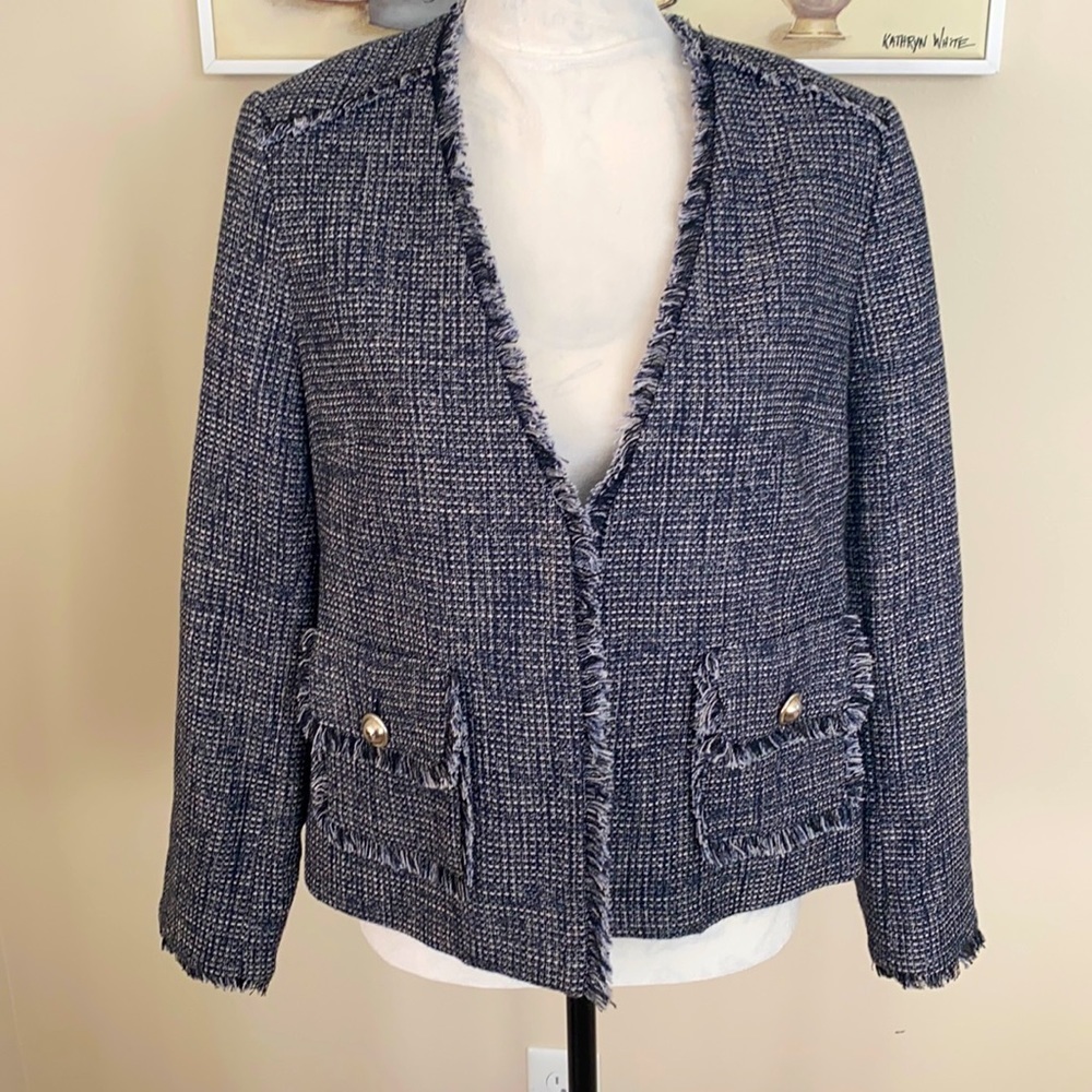 Express tweed blazer